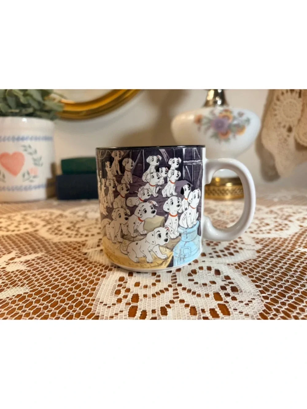 Vintage Disney 101 Dalmatians Coffee Mug